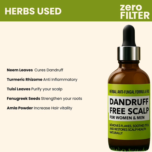 Dandruff Hair Oil for Men & Women